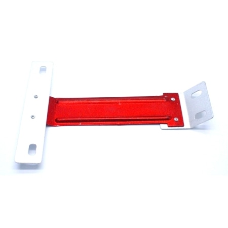 BREKET PLAT NO VIXION NEW RED
